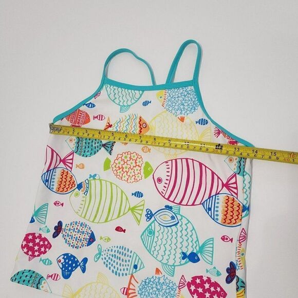 3 GIRLS Swimsuits - Size 14/14+/14+ Op, Lands' end - Turquoise - Picture 11 of 14